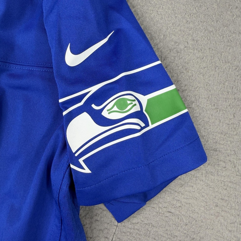 DK Metcalf Jersey Womens Small Seattle Seahawks Blue NFL Football Nike 14 - Picture 6 of 13